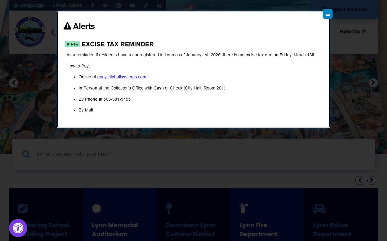Lynn Police Department website for 72 hour booking information